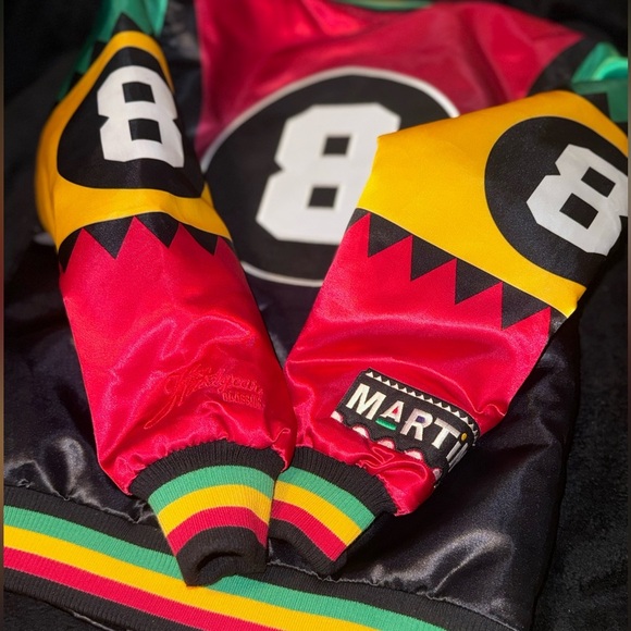 Martin Intro 8 Ball Black Satin Jacket - Picture 16 of 16